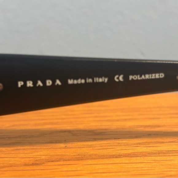 Prada Black Polarized Sunglasses main image 6